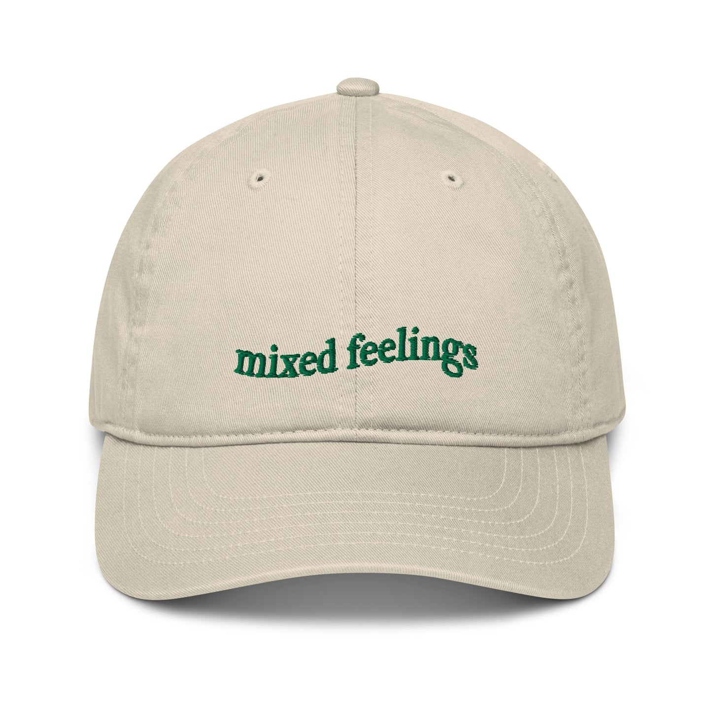 mixed feelings baseball hat