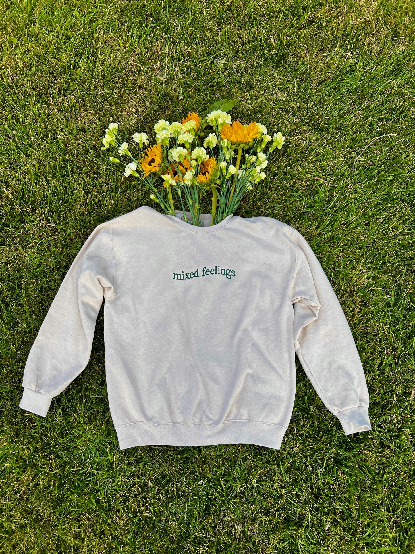 mixed feelings crewneck